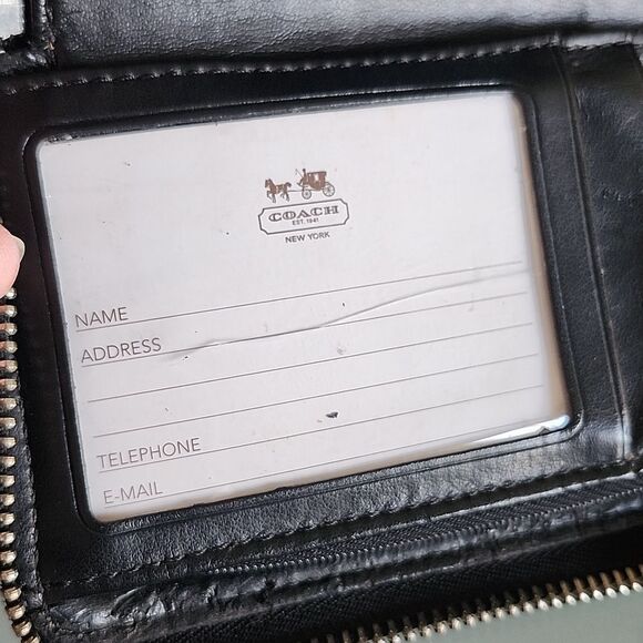 Coach Leather Wallet/Wristlet - Picture 8 of 11